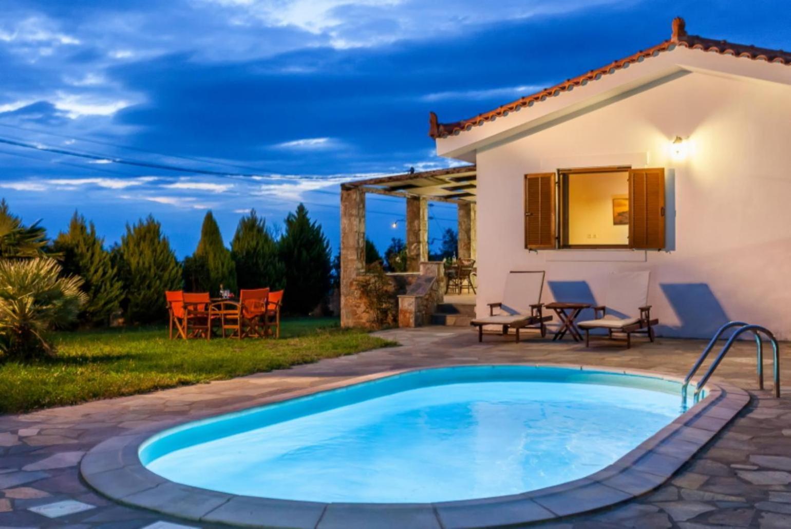 Villa Katerina Panormos  Exterior foto