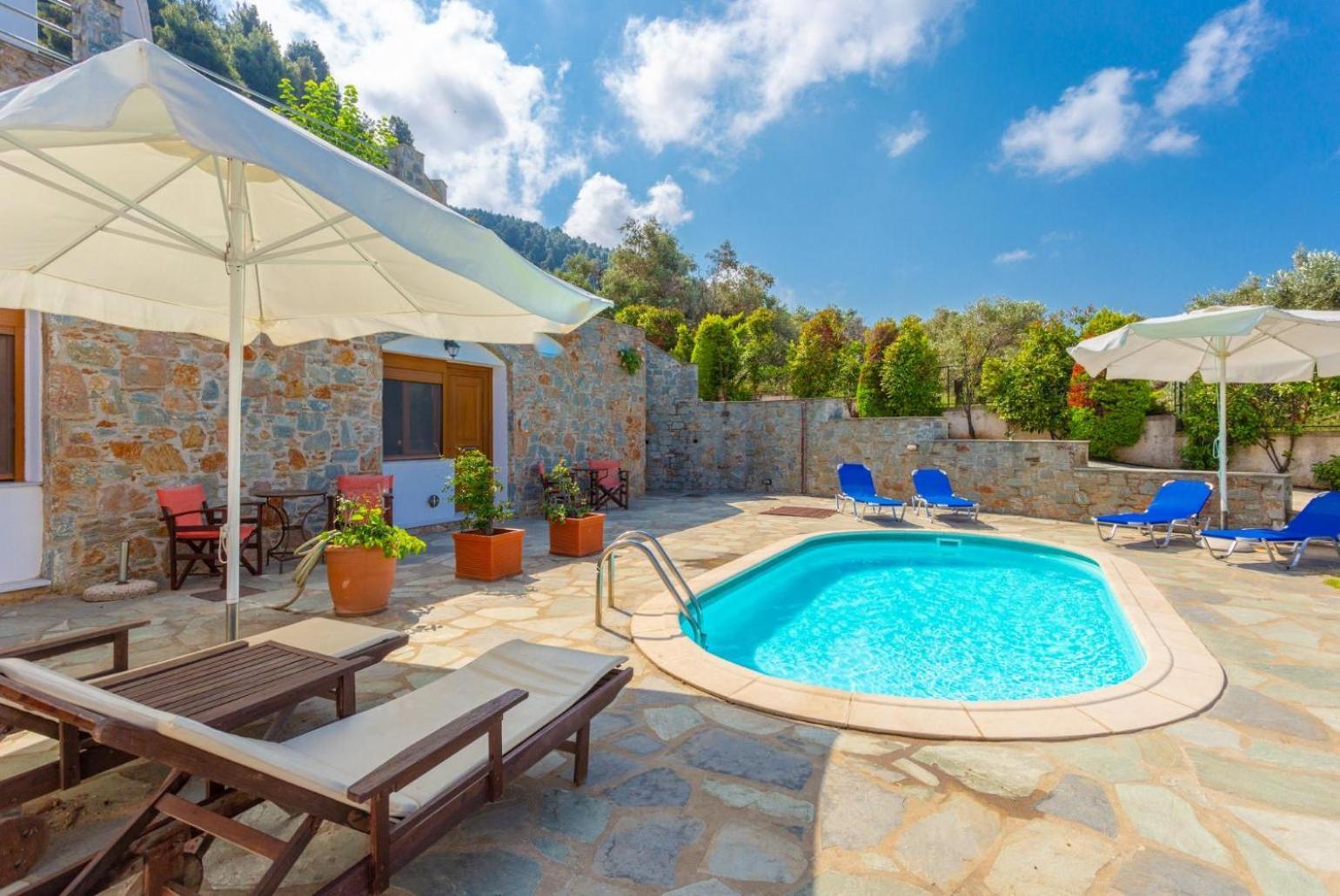 Villa Katerina Panormos  Exterior foto